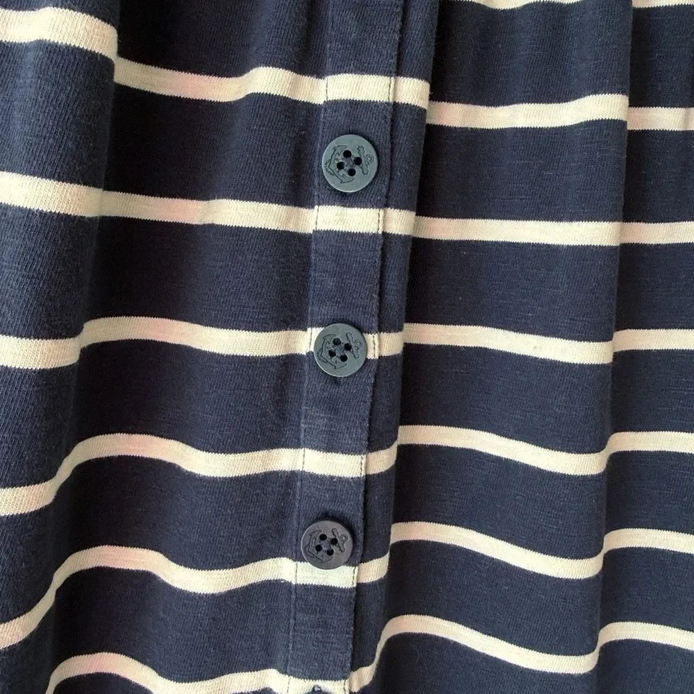 J Crew Nautical Striped A Line Dress